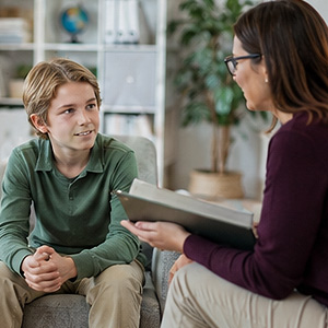 Un enfant soutenu par le Centre PMS SeLINa